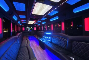 Pittsburgh Limousine Bus Interior