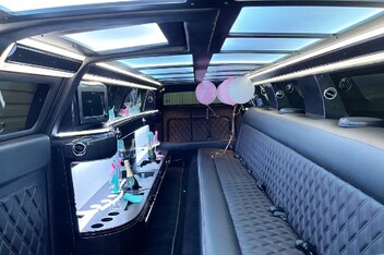 Pittsburgh Limousine Interior