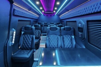 Pittsburgh Sprinter Bus Interior