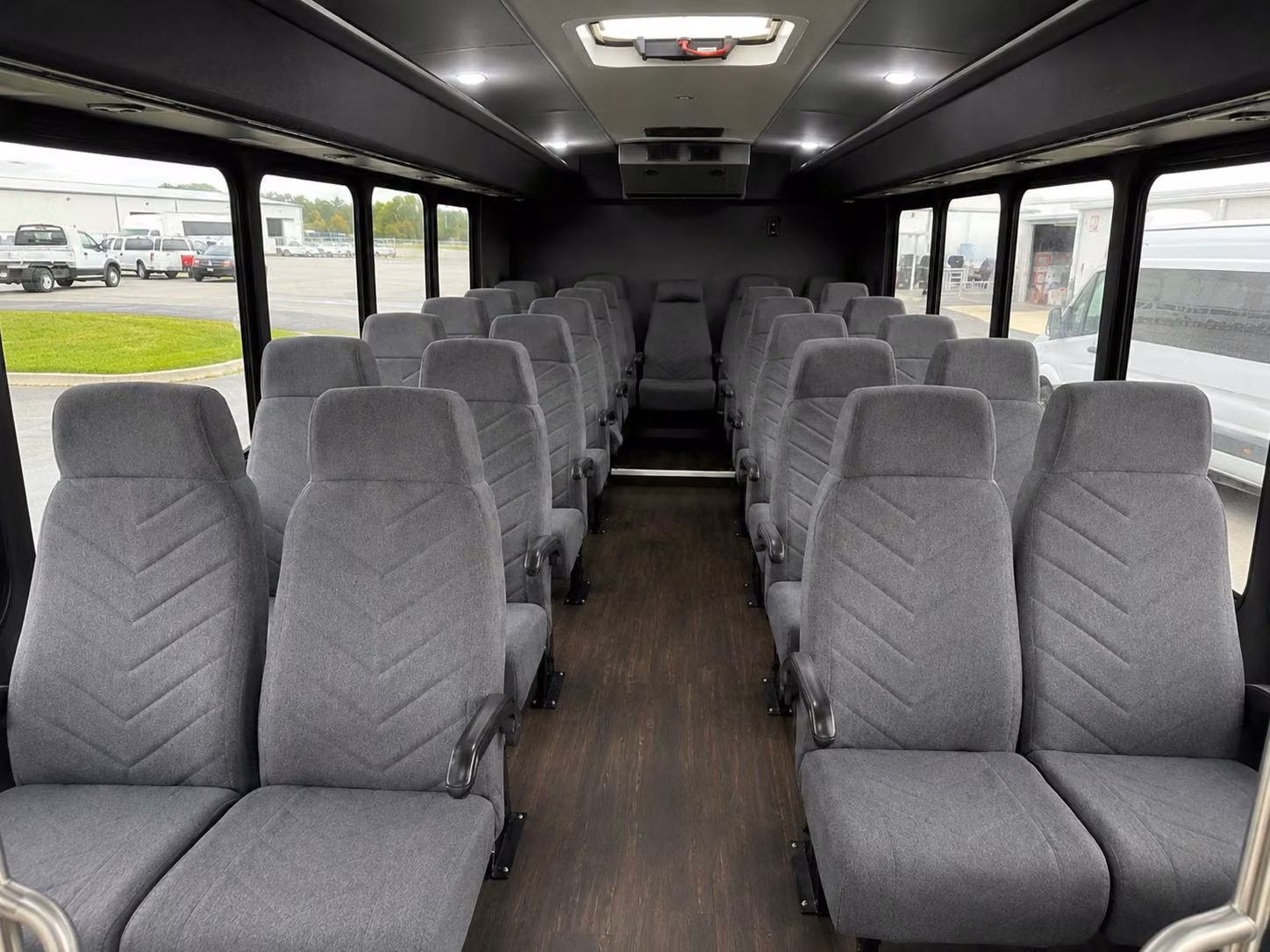 20 passenger minibus inside
