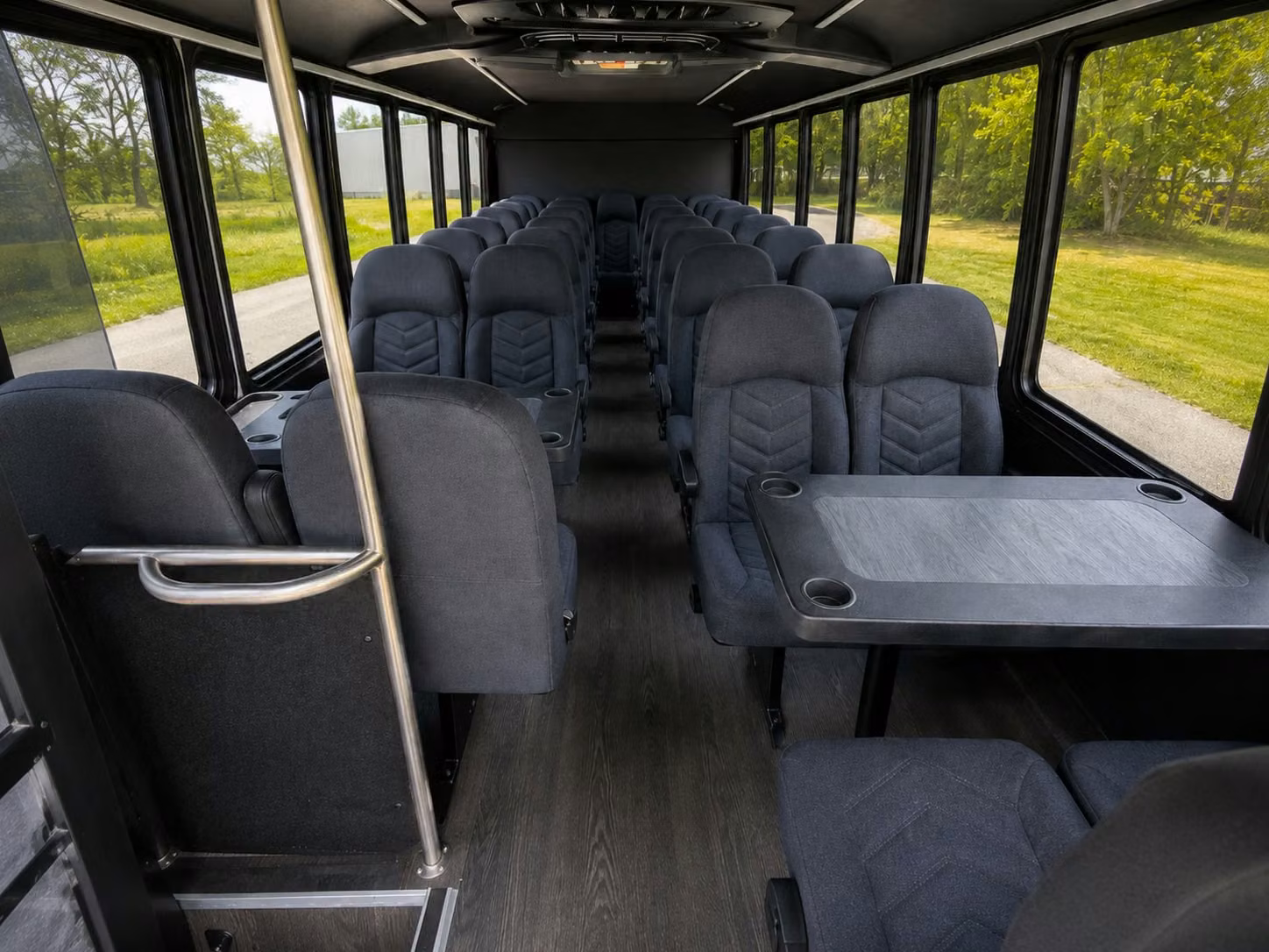 20 passenger minibus interior