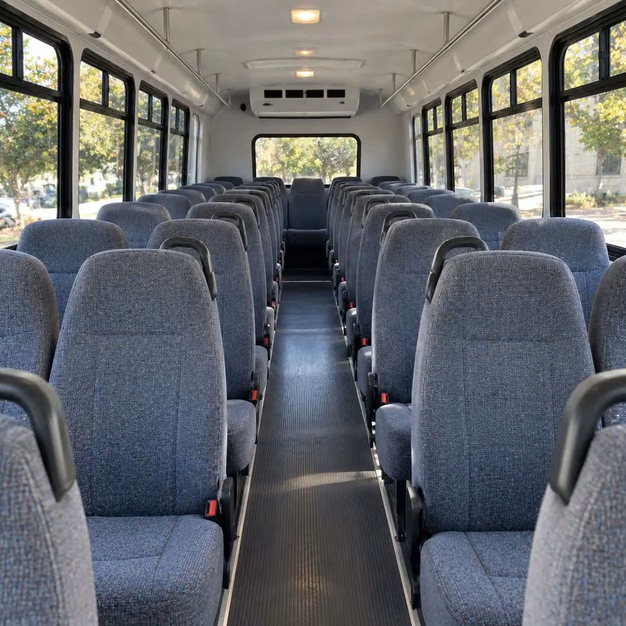 25 passenger minibus inside