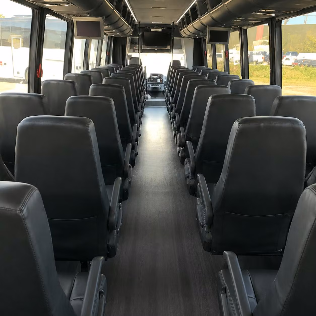 35 passenger minibus inside