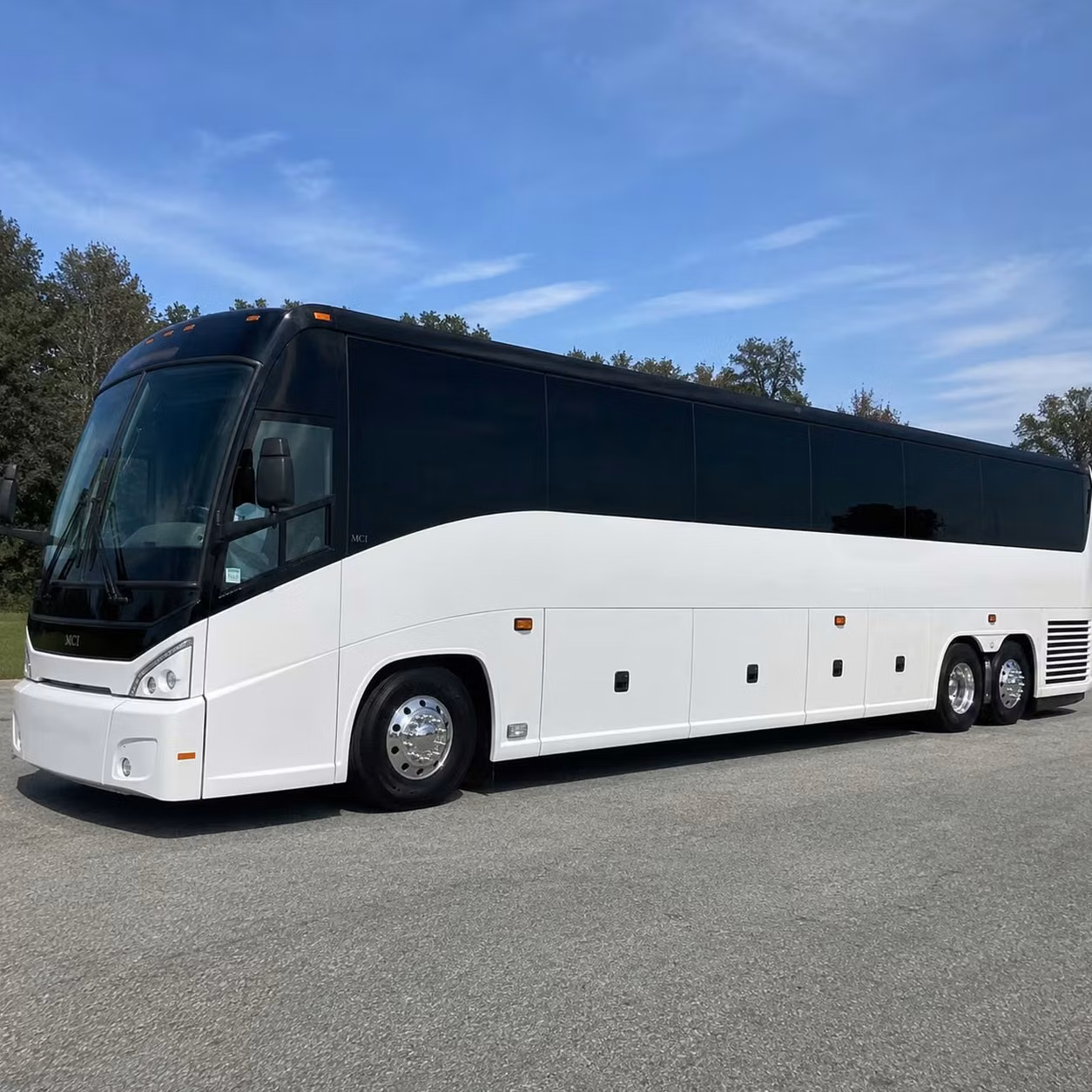56 passenger charter bus