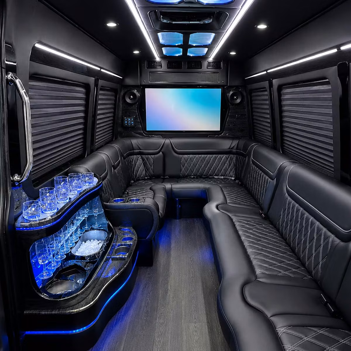 pittsburgh party buses for prom night ride in style from the south hills to downtown