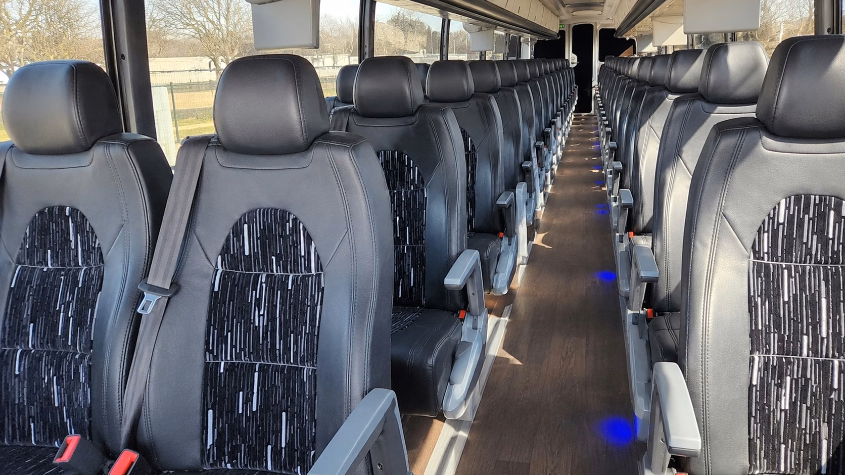 when your group flies into pittsburgh a charter bus makes every transfer easier